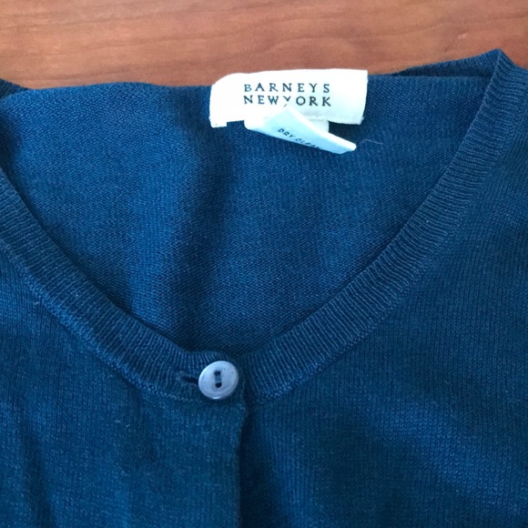 Button blue cardigan - Picture 4 of 4